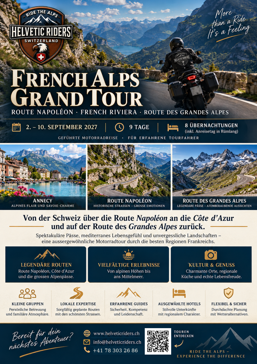 Vorschau des Flyers der French Alps Grand Tour